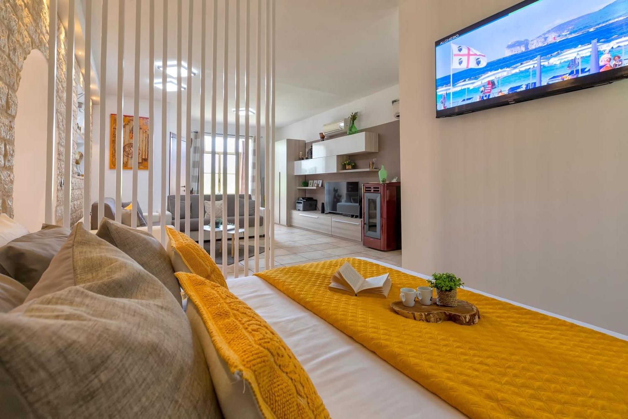 Domo Angheleda - Alghero Casa Indipendente Vicino Al Mare Eksteriør billede